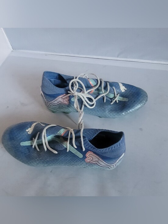 Puma Other - Puma Future Z Soccer Shoes Mens Size 8.5 Blue Cleats FG Firm Ground